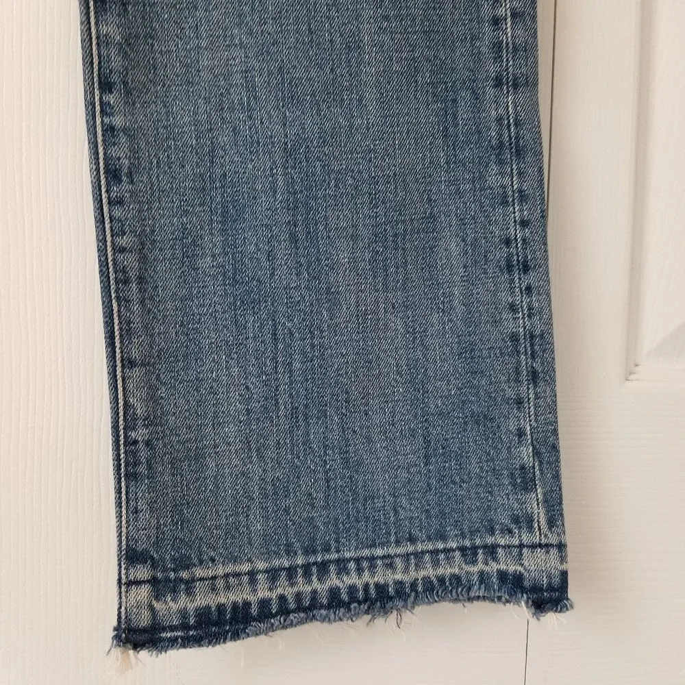 J. Crew Mid Rise Straight Jean in 1984 Rigid Size 28 NWT $148 CC632‎